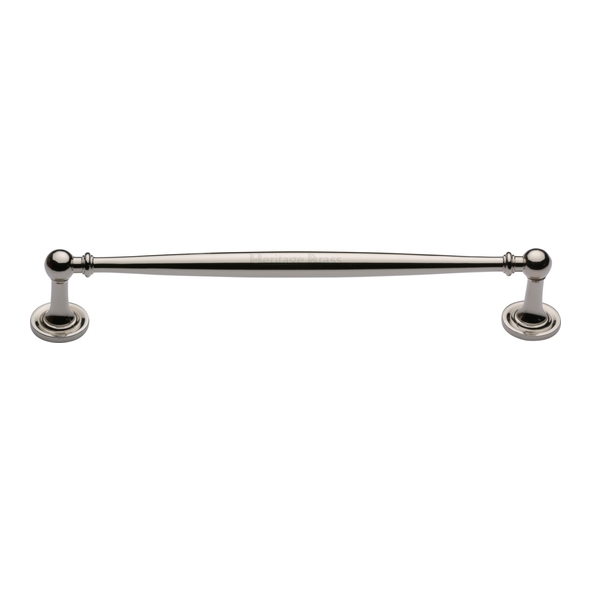 C2533 203-PNF • 203 x 228 x 38mm • Polished Nickel • Heritage Brass Elegant Cabinet Pull Handle